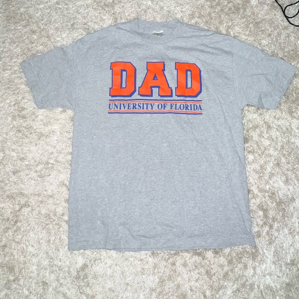 Univeristy of Florida UF Dad T Shirt - VINTAGE